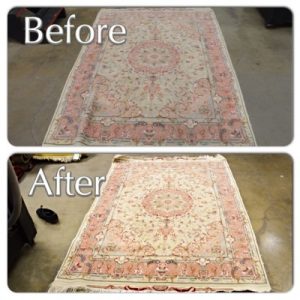 Rug Wash Before And After