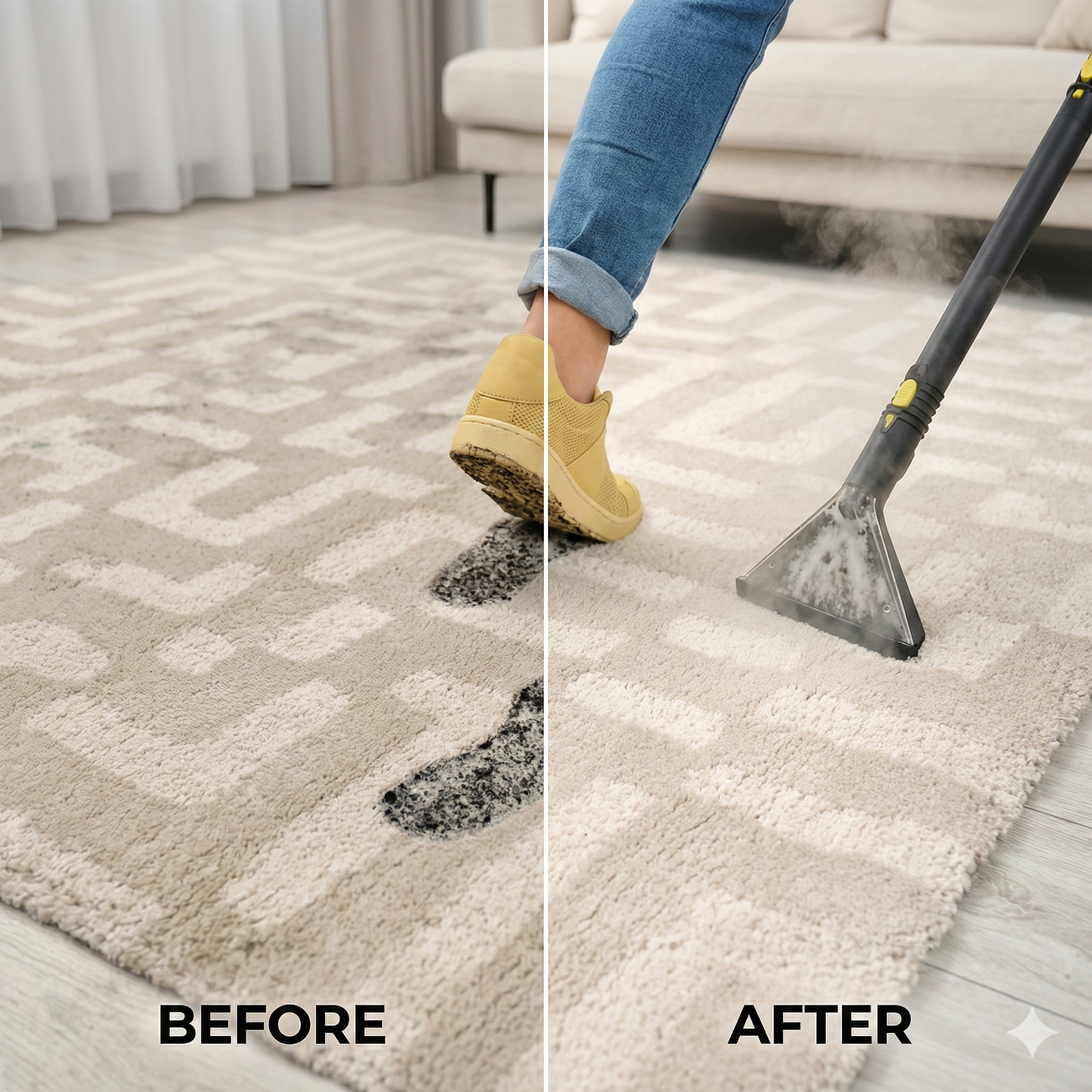 Rug Cleaning Before & After 4