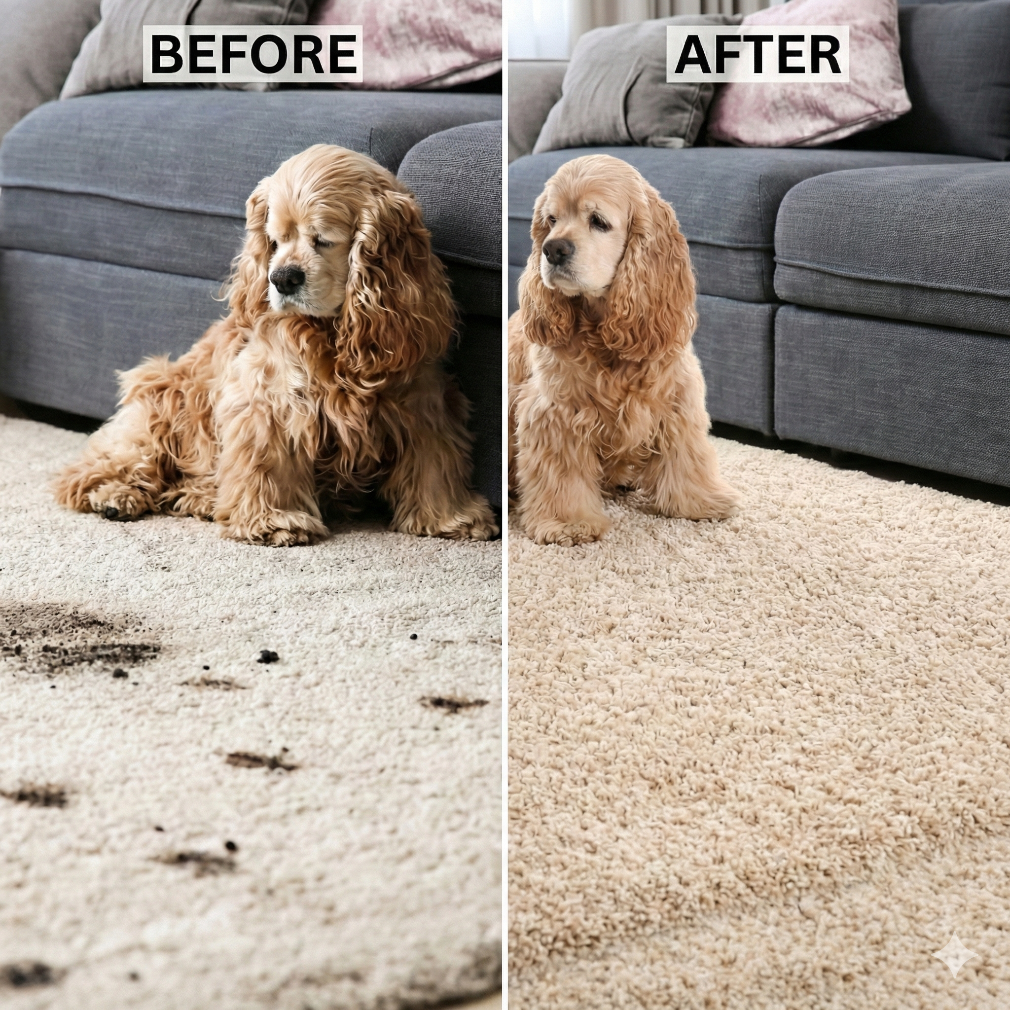 Rug Cleaning Before & After 7