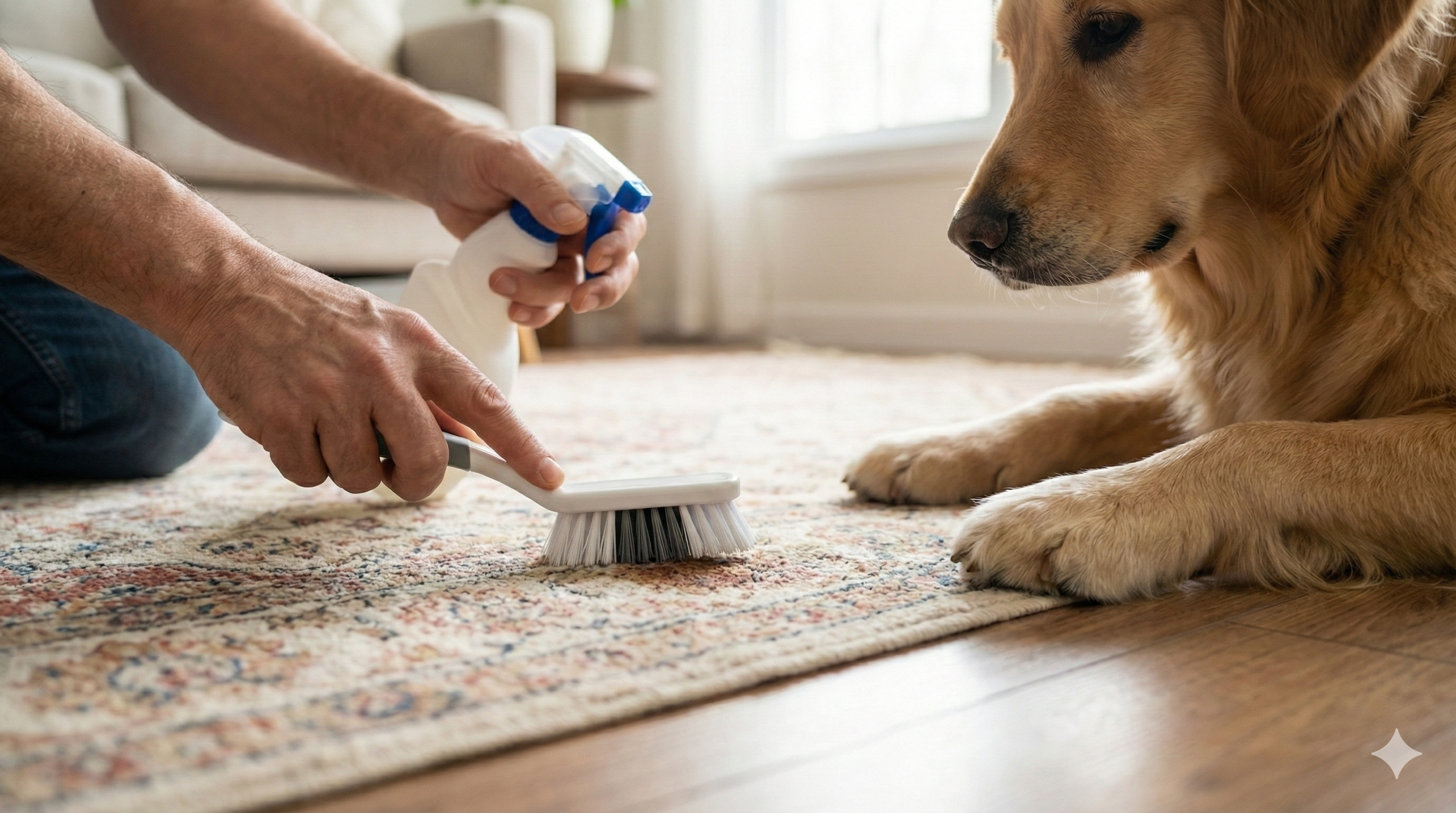 Pet owners and rug cleaning