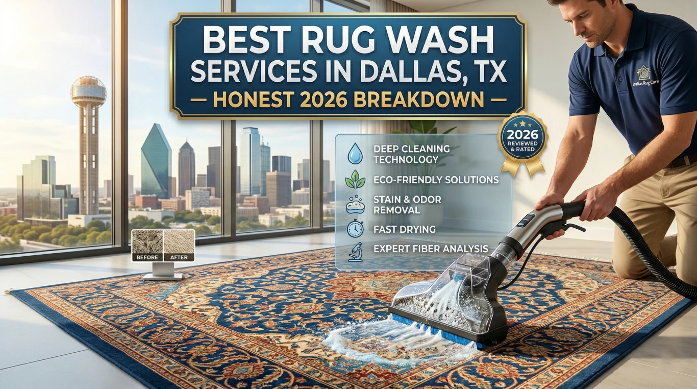 Best Rug Wash Services in Dallas TX - Honest 2026 Breakdown
