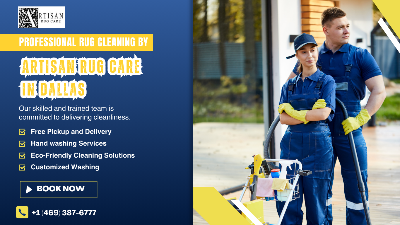 Professional Rug Cleaning in Dallas by Artisan Rug Care