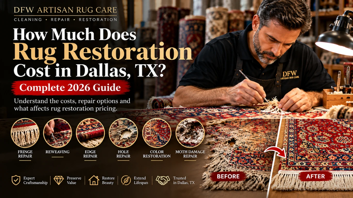How Much Does Rug Restoration Cost in Dallas, TX?