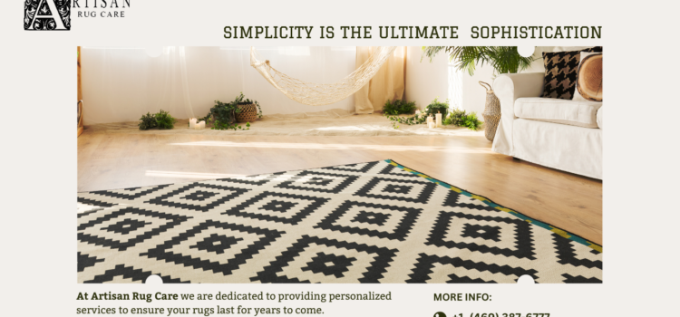 Artisan Rug Care: Your Trusted Partner for Superior Rug Cleaning Services