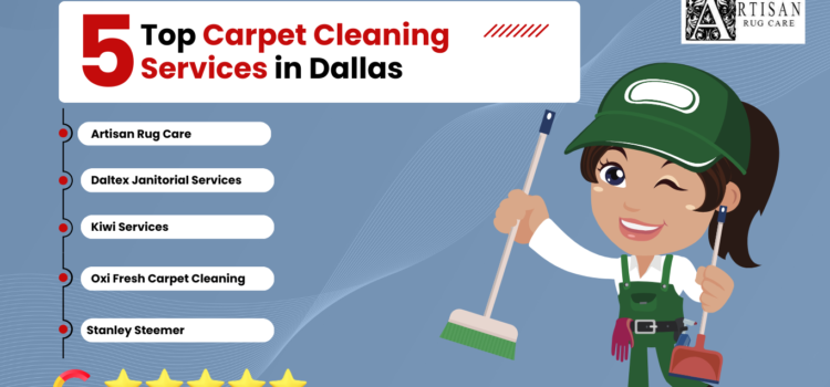 Top 5 Carpet Cleaning Services in Dallas